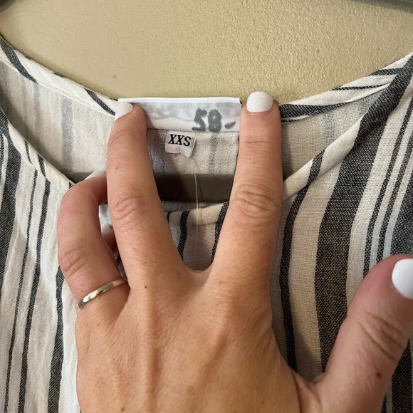 Bryn Walker Lucien Stripe Cotton Gauze Dress NWT - Picture 6 of 10